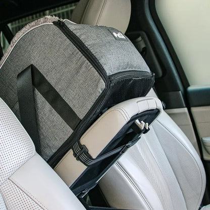 FANGFANG PET Car Cat Kennel Car Central Control Package Cat Nest Car Cushion Seat Pet Out Handbag Suitable for Small and Medium-Sized Pets.