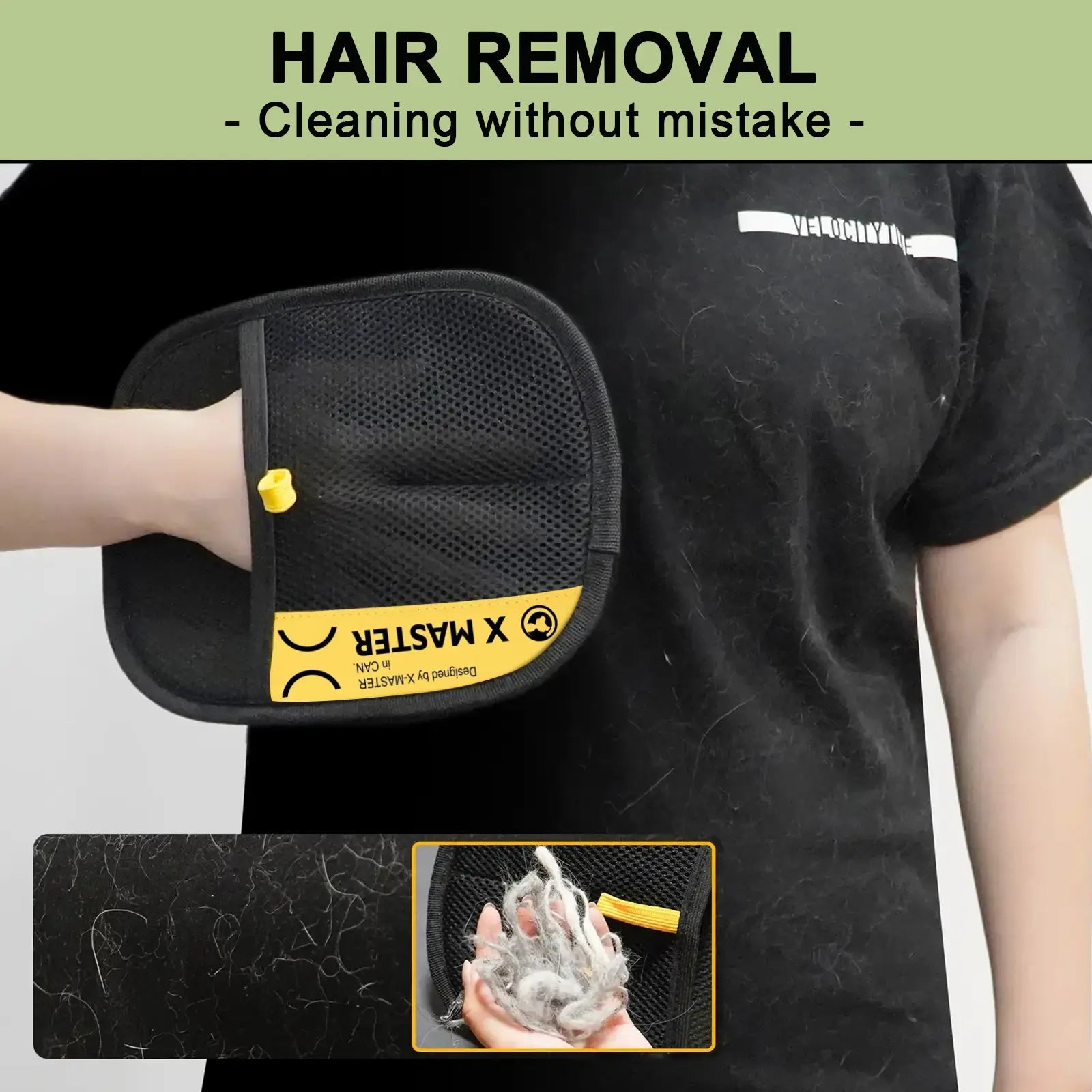 Premium Electrostatic Pet Grooming Gloves - Reusable Hair Remover for Multi-Pet Households, Ideal for Furniture, Carpets, and Pet Accessories, Double-Sided Cleaning Mitt