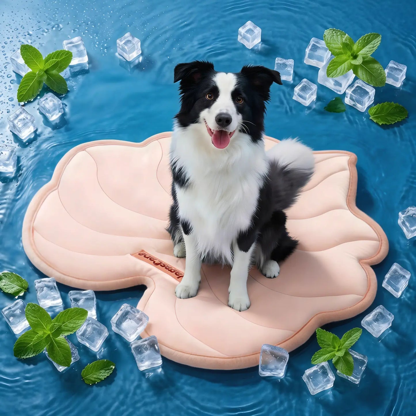 Vagascape Outdoorfun Cooling Pet Mat, Eco-Friendly Gel-Free Cooling Pad for Large Dogs, #Pettok Viral Must-Have Summer Dog Essentials, Portable & Machine Washable Durable Mat for Crate Trunk Camping Travel Outdoorfun Outdoorfun