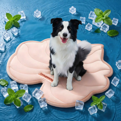 Vagascape Outdoorfun Cooling Pet Mat, Eco-Friendly Gel-Free Cooling Pad for Large Dogs, #Pettok Viral Must-Have Summer Dog Essentials, Portable & Machine Washable Durable Mat for Crate Trunk Camping Travel Outdoorfun Outdoorfun