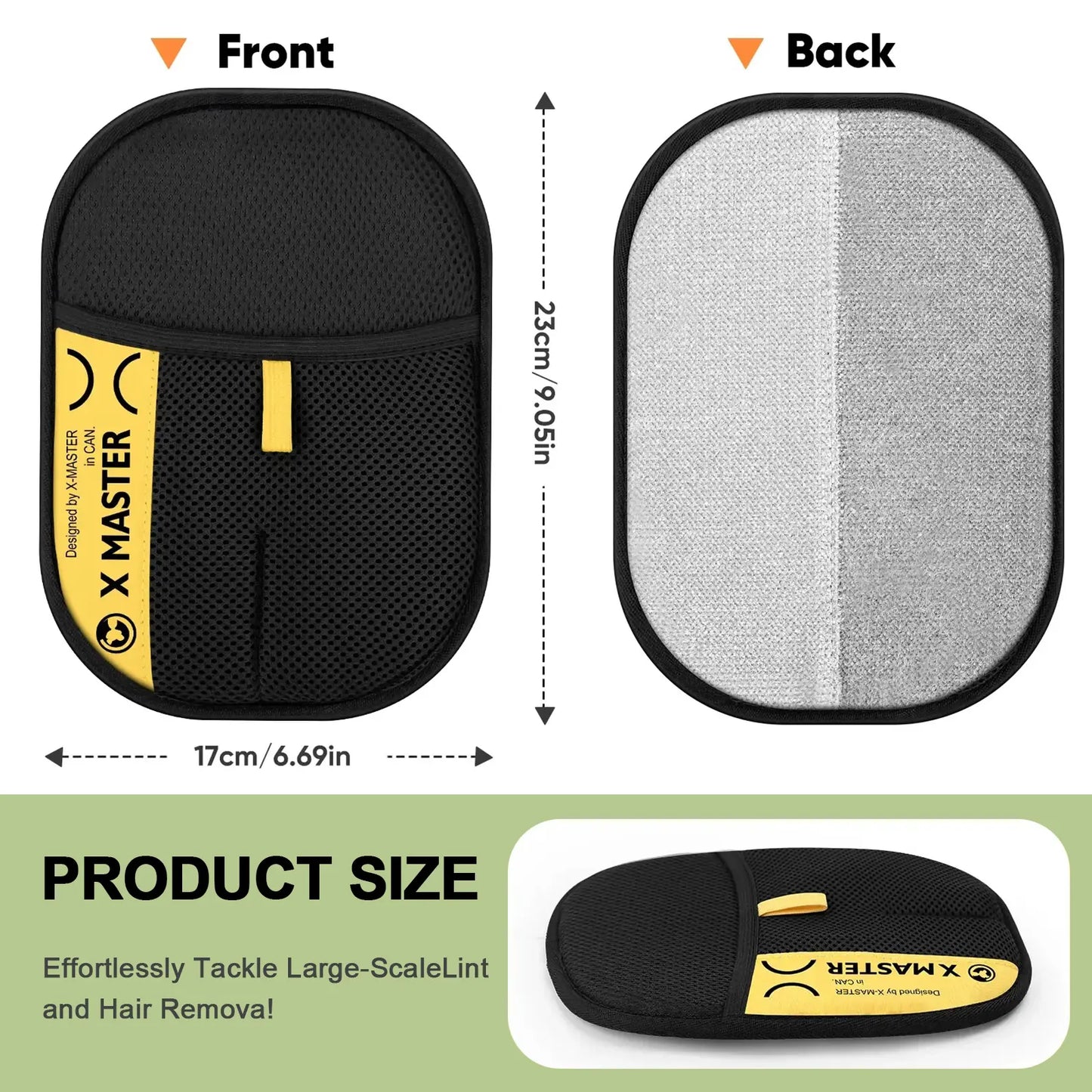 Premium Electrostatic Pet Grooming Gloves - Reusable Hair Remover for Multi-Pet Households, Ideal for Furniture, Carpets, and Pet Accessories, Double-Sided Cleaning Mitt
