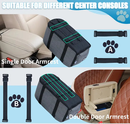 FANGFANG PET Car Cat Kennel Car Central Control Package Cat Nest Car Cushion Seat Pet Out Handbag Suitable for Small and Medium-Sized Pets.