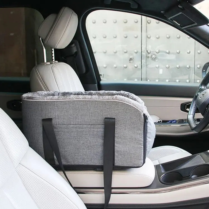 FANGFANG PET Car Cat Kennel Car Central Control Package Cat Nest Car Cushion Seat Pet Out Handbag Suitable for Small and Medium-Sized Pets.