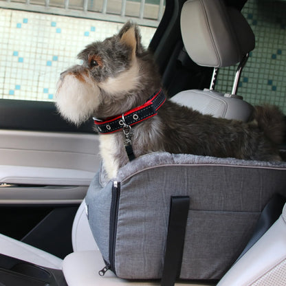 FANGFANG PET Car Cat Kennel Car Central Control Package Cat Nest Car Cushion Seat Pet Out Handbag Suitable for Small and Medium-Sized Pets.