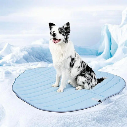 Vagascape Outdoorfun Cooling Pet Mat, Eco-Friendly Gel-Free Cooling Pad for Large Dogs, #Pettok Viral Must-Have Summer Dog Essentials, Portable & Machine Washable Durable Mat for Crate Trunk Camping Travel Outdoorfun Outdoorfun