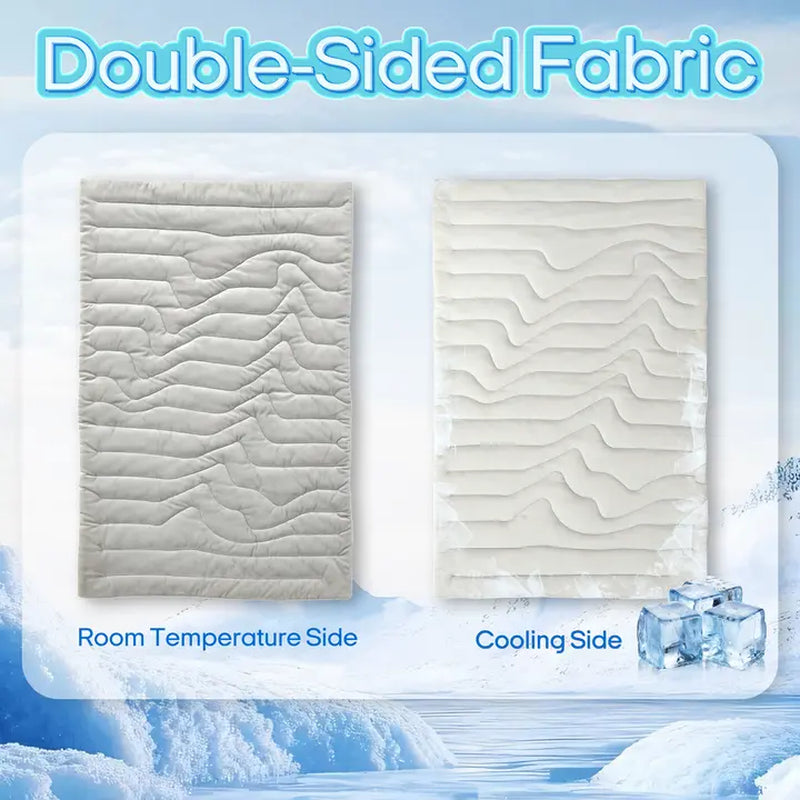 Vagascape Outdoorfun Cooling Pet Mat, Eco-Friendly Gel-Free Cooling Pad for Large Dogs, #Pettok Viral Must-Have Summer Dog Essentials, Portable & Machine Washable Durable Mat for Crate Trunk Camping Travel Outdoorfun Outdoorfun