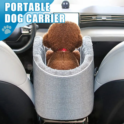 FANGFANG PET Car Cat Kennel Car Central Control Package Cat Nest Car Cushion Seat Pet Out Handbag Suitable for Small and Medium-Sized Pets.